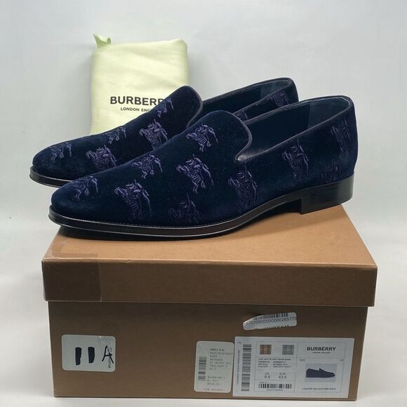 Burberry Wayne Velvet Loafer size 43.5/us size 10.5 main image 6